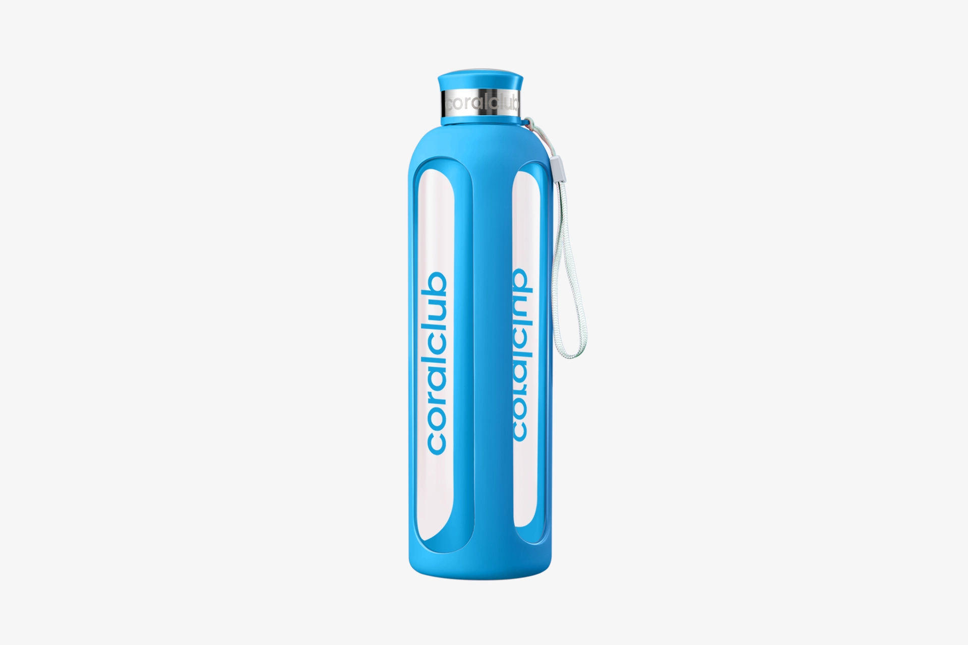 Szklana butelka Clear Water, Denim